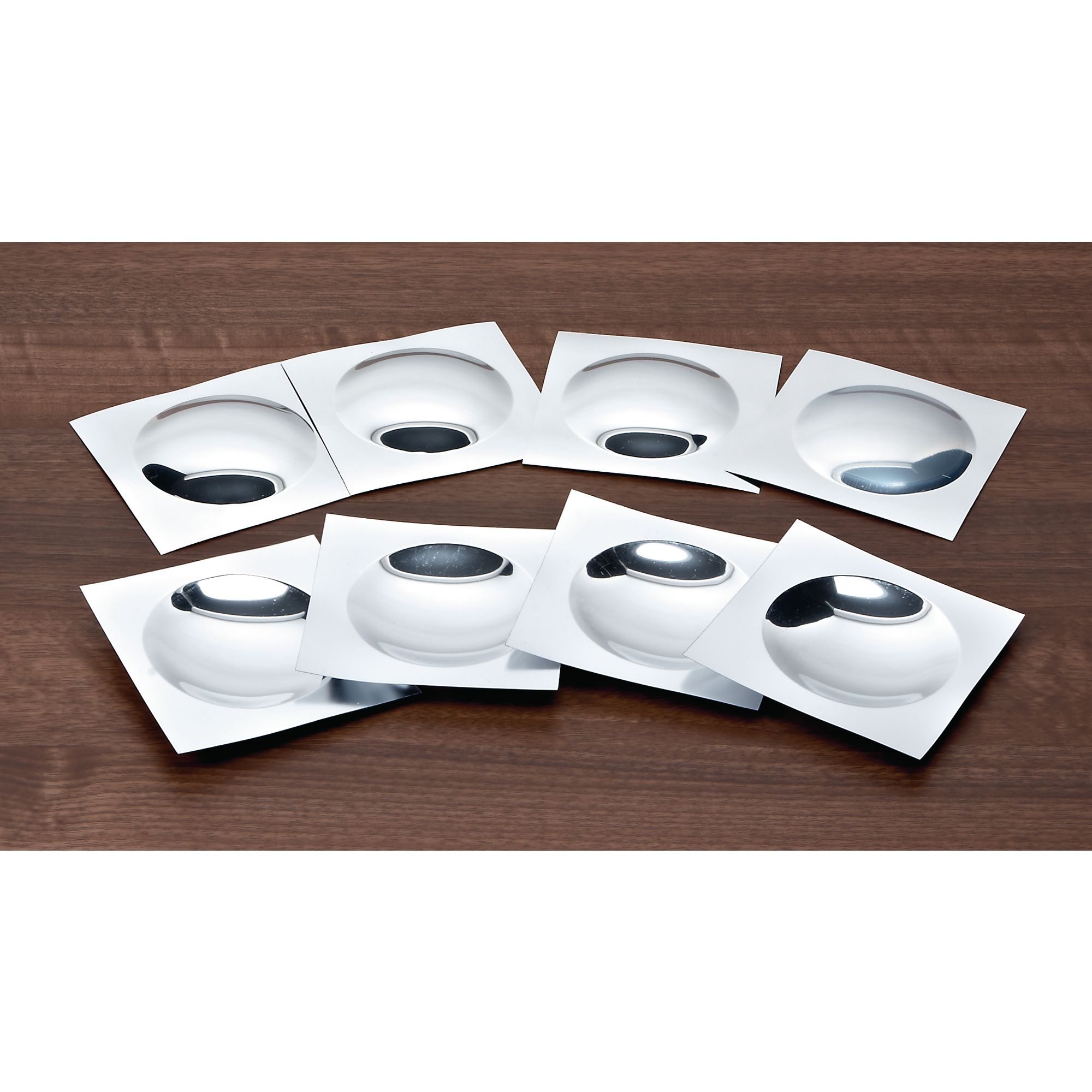 Concave/Convex Double-Sided Mirrors - 100 x 100mm